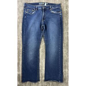 Old Navy Jeans Womens 14 Short Blue‎ Aesthetic Low Waist Bootcut 2000s 90s